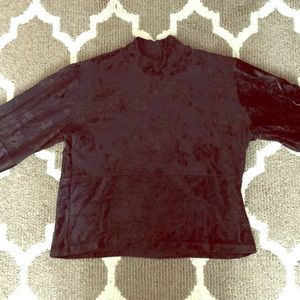 2/$15 ✨ Velvet Crop Sweater